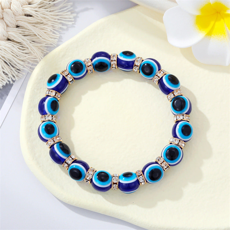 Brazalete de resina de diablo acrílico colorido al por mayor